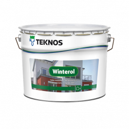 Teknos Winterol / Текнос Винтерол краска для наружной окраски новых минеральных поверхностей, водоразбавляемая акрилатная