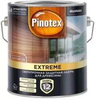 Pinotex / Omnitex Extreme Лазурь сверхпрочная для защиты древесины до 12 лет