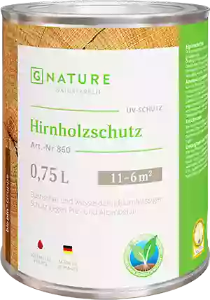 GNature Hirnholzschutz Натуральная краска для защиты торцов древесины