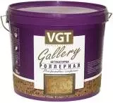 VGT Gallery Штукатурка роллерная декоративная с эффектом короеда, мелкозернистая