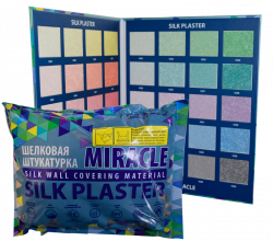 Silk Plaster Miracle / Силк Пластер Миракл жидкие обои (шелковая декоративная штукатурка)