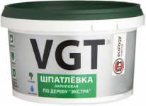 VGT / ВГТ Экстра шпатлевка акриловая по дереву
