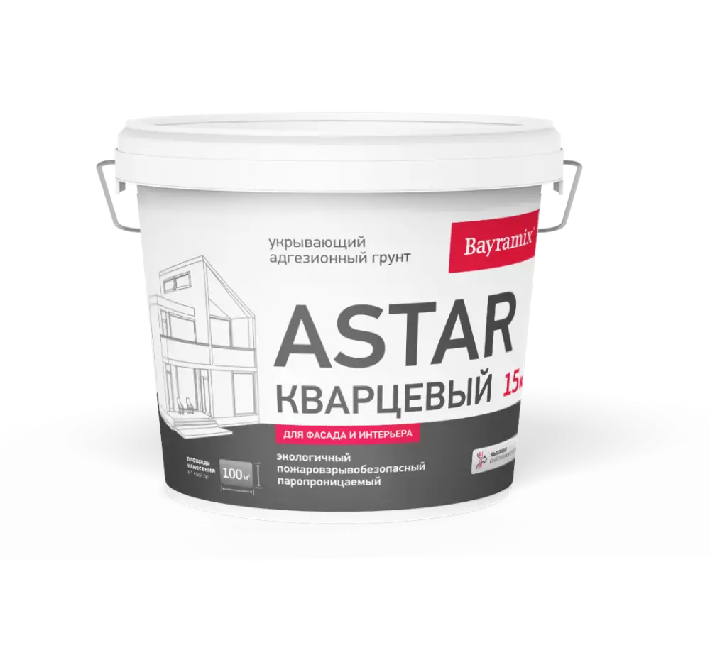 Bayramix Astar Грунт кварцевый под декоратиные штукатурки
