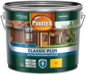 Pinotex Classic Plus Пропитка антисептик быстросохнущая 3 в 1 для защиты древесины до 9 лет