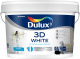 Dulux 3D White Ослепительно белая краска для стен и потолков c частицами мрамора матовая