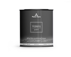 Paint Here Valens / Паинт Хеа Валенс краска акриловая для фасада высокопрочная