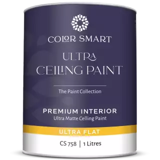 Color Smart 758 Ultra Ceiling Paint Краска потолочная ультраматовая для внутренних работ