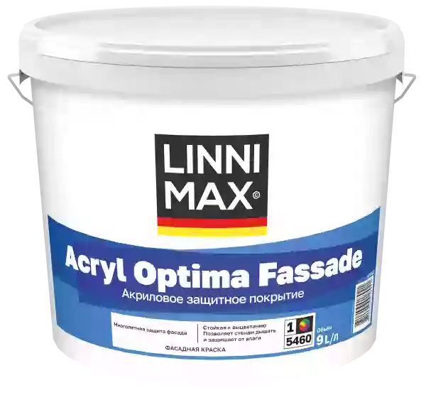 Linnimax Acryl Optima Fassade Краска акриловая для наружных работ