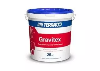 Terraco Gravitex Standard декоративное покрытие с текстурой типа «Шагрень»