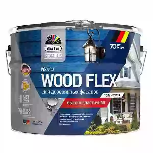 Dufa Premium Wood Flex Краска универсальная для деревянных фасадов