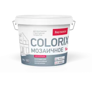 Bayramix Colorix Покрытие структурное мозаичное с добавлением цветных чипсов