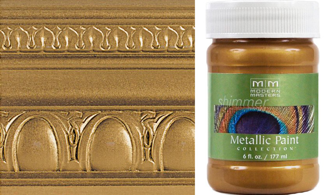 Modern Masters Metallic Paint Collection Краска с эффектом насыщенного металлика и перламутра