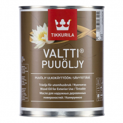 Tikkurila Valtty Puuoljy Масло колеруемое для наружных деревянных поверхностей Tikkurila Valtty Puuoljy Масло колеруемое для наружных деревянных поверхностей