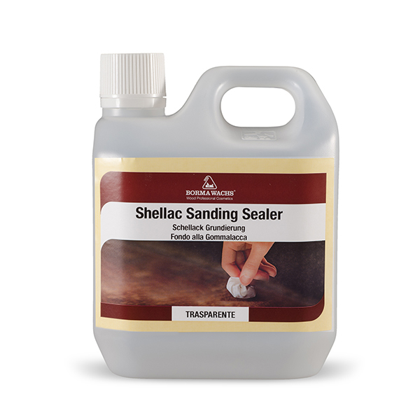 Borma Wachs Shellac Sanding Sealer Грунт-шеллак натуральный для мебели из светлых пород дерева