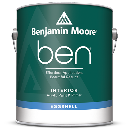 Benjamin Moore Ben W626 Waterborne Interior Paint Eggshell / Бенжамин Моор Бен краска самогрунтующуяся на водной основе, полуматовая