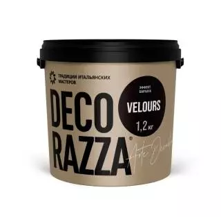 Decorazza Velours / Декоразза Велюр декоративное покрытие с эффектом бархата