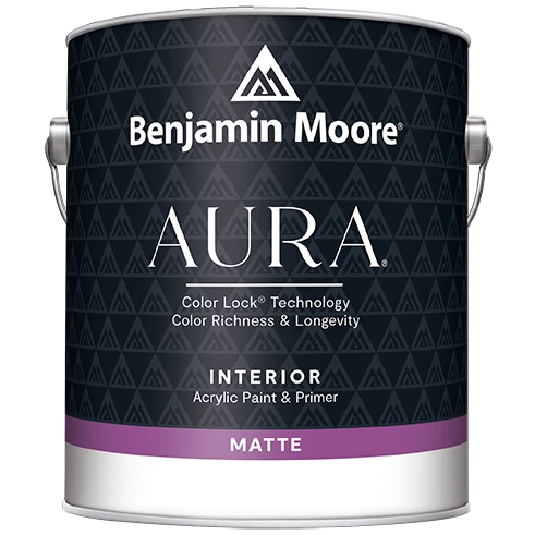 Benjamin Moore Aura 522 Waterborne Interior Paint Matte Finish / Бенжамин Моор Аура краска акриловая интерьерная на водной основе, матовая