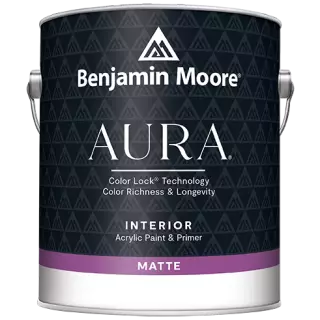 Benjamin Moore Aura 522 Waterborne Interior Paint Matte Finish / Бенжамин Моор Аура краска акриловая интерьерная на водной основе, матовая