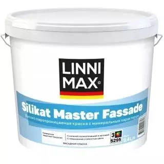 Linnimax Silikat Master Fassade Фасадная краска для наружных и внутренних работ