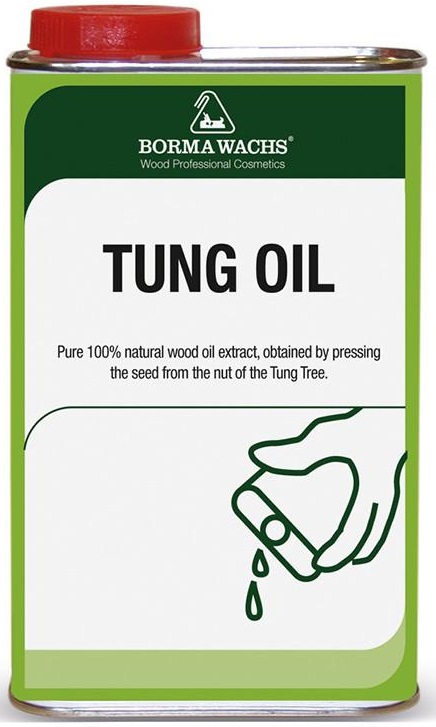 Borma Wachs Tung Oil Масло тунговое для обработки деревянных поверхностей