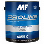 MF Paints Proline Blue 6055 Satin Finish Краска акриловая премиум качества для внутренних работ
