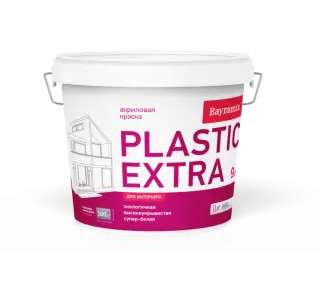 Bayramix Plastik Extra Краска пластичная для интерьеров с высокой эксплуатационной нагрузкой