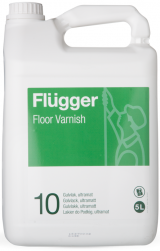Flugger Floor Varnish 10 Лак полиуретановый на водной основе для деревянных полов шелковисто матовый