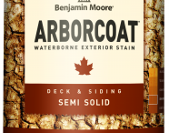 Benjamin Moore Arborcoat 639 Semi Solid Deck & Siding Stain / Бенжамин Моор Арборкоат пропитка для дерева на водной основе, полуцветная