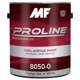 MF Paints Proline Red 8050 Design Краска акриловая латексная моющаяся высшего качества для внутренних и наружных работ