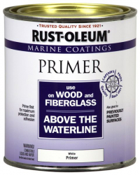 Rust-Oleum Marine Coatings Wood & Fiberglass Primer Грунт выравнивающий для яхт и лодок из дерева и стеклопластика выше ватерлинии
