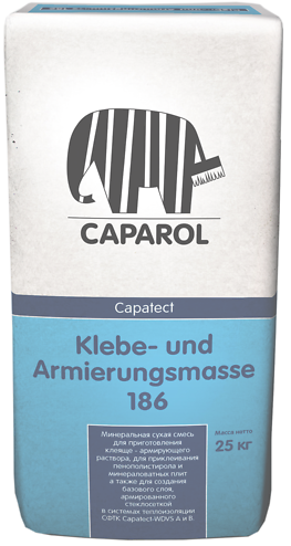 Caparol Capatect Klebe und Armierungsmasse 186 / Клебе унд Шпахтельмассе 186 состав клеевой