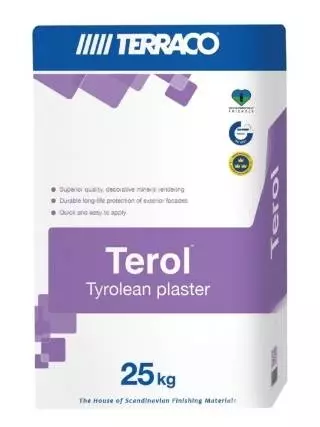 Terraco Terol Decor Минеральная декоративная штукатурка "Короед"