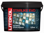 Litokol Starlike Evo Эпоксидная затирочная смесь двухкомпонентная для укладки и затирки плитки