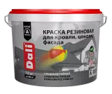 Dali краска резиновая трещиностойкая акриловая