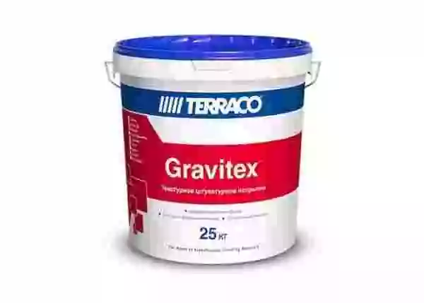 Terraco Gravitex Décor Штукатурка фасадная декоративная акриловая с эффектом "Шагрень"
