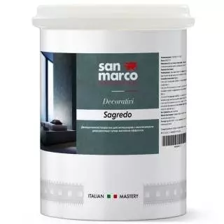 San Marco Sagredo Покрытие декоративное двухцветное суперматовое для внутренних работ