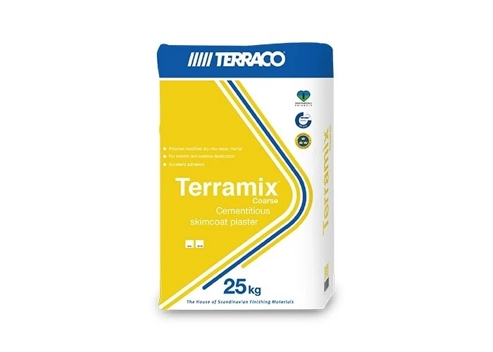 Terraco Terramix Coarse Тонкослойная цементная штукатурка