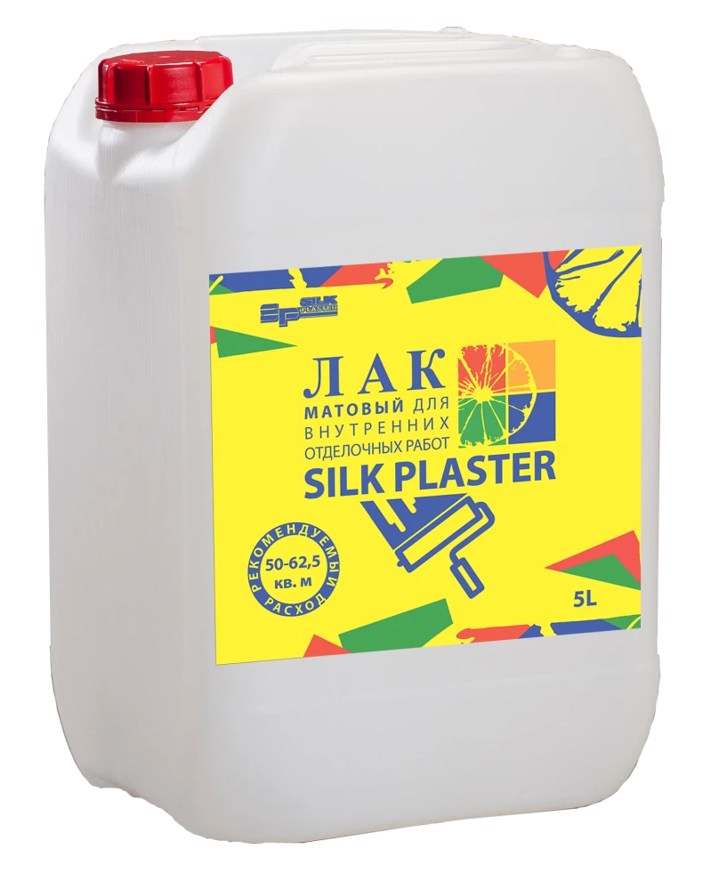 Silk Plaster / Силк Пластер Лак акриловый для жидких обоев и декоративной штукатурки