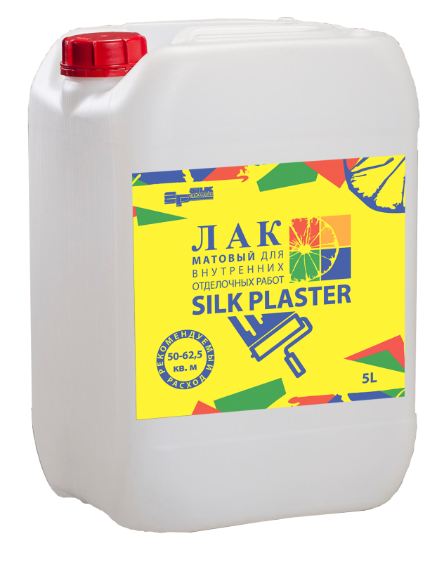 Silk Plaster / Силк Пластер Лак акриловый для жидких обоев и декоративной штукатурки