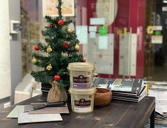 Decorazza  видео обзор покрытий студия Краски Здесь на Каширском Дворе
