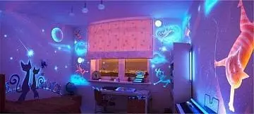 Краски флуоресцентные