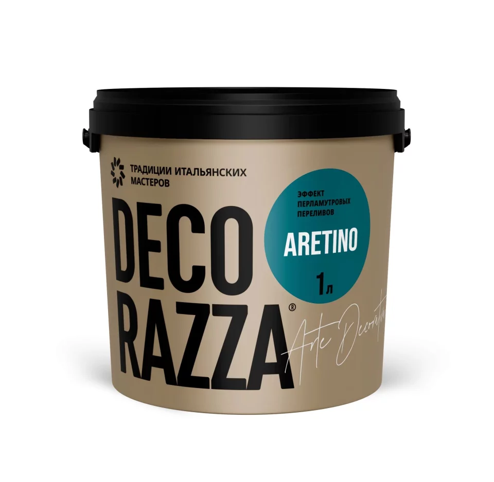 Decorazza Aretino/Декоразза Аретино покрытие с эффектом перламутровых переливов и мелкого песка