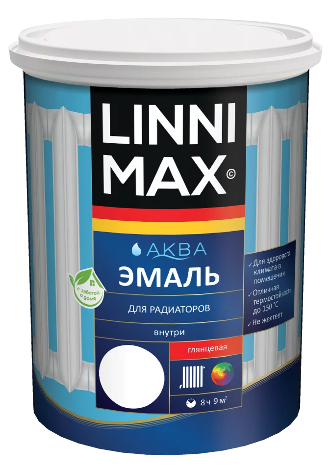 Linnimax Аква Эмаль для радиаторов
