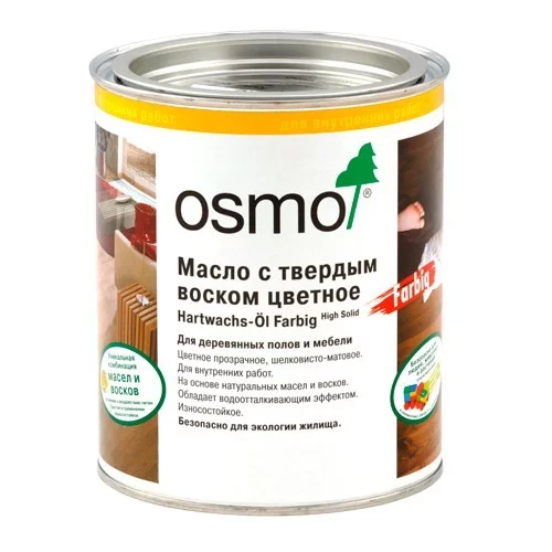 Osmo Hartwachs-Öl Farbig Масло с твердым воском цветное