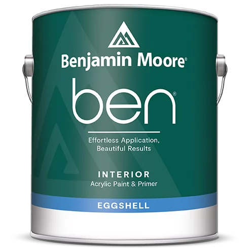 Benjamin Moore Ben W626 Waterborne Interior Paint Eggshell / Бенжамин Моор Бен краска самогрунтующуяся на водной основе, полуматовая