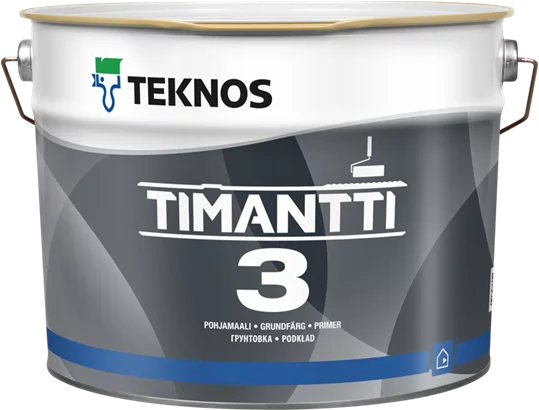 Teknos Timantti 3 / Текнос Тимантти 3 грунтовочная краска для стен и потолков