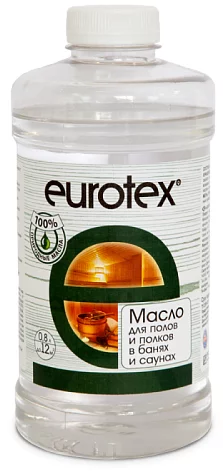 Рогнеда Eurotex / Евротекс Масло для полов и полков в банях и саунах