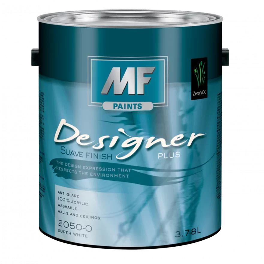 MF Paints Designer Plus 2050 Краска акриловая премиум качества для внутреннего и наружного применения