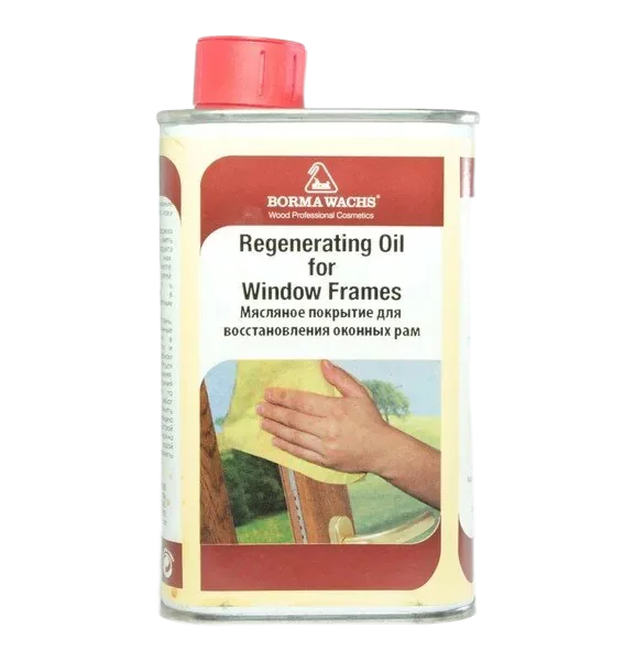 Borma Wachs Regenerating Oil For Window Frames Масло восстанавливающее для оконных рам