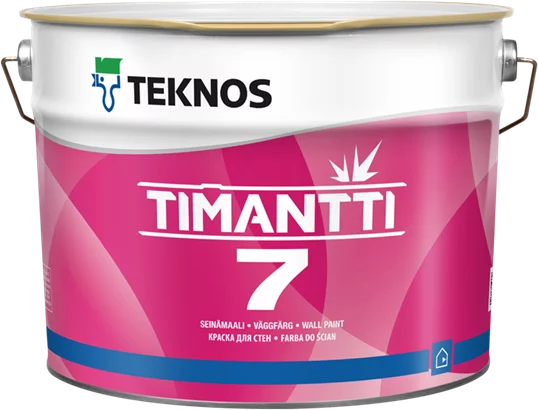Teknos Timantti 7 / Текнос Тимантти 7 специальный акрилат краска износостойкая для внутренних работ